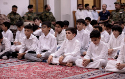 المجمع العلمي يقيم ختمةً قرآنيةً على روح المرجع الشيخ الفياض (رضوان الله عليه) في كربلاء