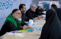 المجمع العلمي يستقبل آلاف الزائرين في محطاته التعليمية في محور بغداد – كربلاء