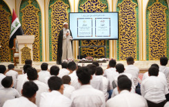 طلبة المجمع العلمي في كربلاء يحتفون بعيد الغدير الأغر