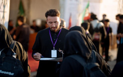 المجمع العلمي يفتتح (18) محطةً قرآنيةً لخدمة زائري الأربعين في قضاء الهندية
