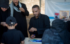 المجمع العلمي يفتتح (18) محطةً قرآنيةً لخدمة زائري الأربعين في قضاء الهندية