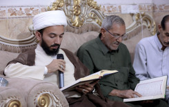 المجمع العلمي يقيم محفلًا قرآنيًّا تعليميًّا ضمن مشروع (بيوت النور) في كربلاء