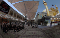 المجمع العلمي ينظم سفرة دينية لطلبة الحفظ في كربلاء إلى مرقد الإمام علي (عليه السلام)
