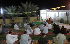 في ذكرى مولد كريم أهل البيت (عليهم السلام) فرع الهندية يحي المناسبة بمحفلاً قرآنيًا بهيجًا