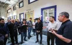 طلبة مشروع الحقيبة القرآنية في بابل يتبرّكون بزيارة العتبتين المقدستين ويطّلعون على بعض مشاريعها