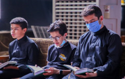 حفظة الكتاب العزيز في قضاء الشامية يواصلون دروسهم على وفق آلية وضعها معهد القرآن الكريم