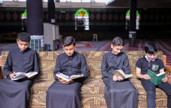 حفظة الكتاب العزيز في قضاء الشامية يواصلون دروسهم على وفق آلية وضعها معهد القرآن الكريم