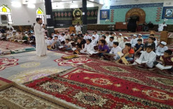 حفظة الكتاب العزيز في قضاء الشامية يواصلون دروسهم على وفق آلية وضعها معهد القرآن الكريم