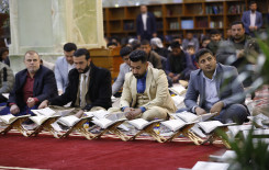 قارئ العتبتين المقدستين السيّد حيدر جلوخان الموسوي يشارك في فعاليات مهرجان خاتم الأوصياء الدولي السنوي الأول