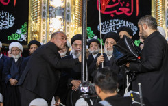 معهد القرآن الكريم يشارك في مراسم استبدال راية العتبتين المقدستين إيذانًا بحلول شهر المحرم