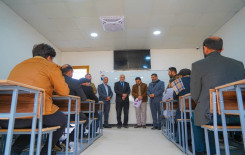 وفد من الأمانة الخاصة لمزار العلوية الشريفة (عليها السلام) يطّلع على برامج فرع بابل