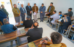 وفد من الأمانة الخاصة لمزار العلوية الشريفة (عليها السلام) يطّلع على برامج فرع بابل