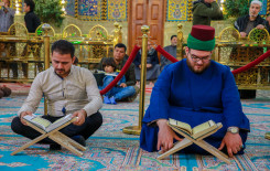 معهد القرآن الكريم والسادة الخدم يقيمان محفلًا تعليميًا في الصحن العباسيّ المطهّر