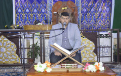 محفلاً قرآنياً مباركاً يحتضنهُ مزار العلوية الشريفة بنت الحسن (عليهما السلام)