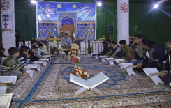 محفلاً قرآنياً مباركاً يحتضنهُ مزار العلوية الشريفة بنت الحسن (عليهما السلام)