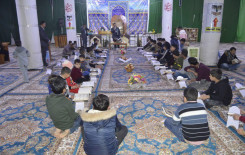 محفلاً قرآنياً مباركاً يحتضنهُ مزار العلوية الشريفة بنت الحسن (عليهما السلام)