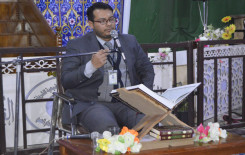 محفلاً قرآنياً مباركاً يحتضنهُ مزار العلوية الشريفة بنت الحسن (عليهما السلام)