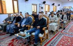 بحضور أهله ومحبيه ... المَجمع العلمي للقرآن الكريم يُقيم مجلسًا تأبينيًا لأحد أساتذته