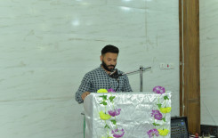 معهد القرآن الكريم / فرع بابل يقيم محفلاً قرآنياً مباركاً يتخلله تخرج طلبة دورة فنّ الأذان وأصوله