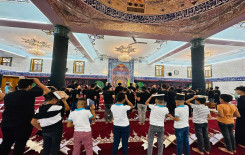 المجمع العلمي يقيم مجلساً عاشورائيًا لطلبة الحفظ في الهندية