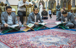 المجمَع العلمي يختتم الختمة القرآنية التعليمية لزائري مرقد أبي الفضل العباس (عليه السلام)