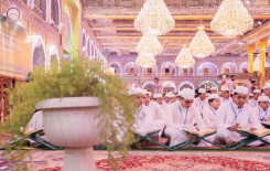 طلبة مشروع أمير القراء الوطني تمتلئ أفئداتهم بالذكر في رحاب أبي الفضل العباس عليه السلام