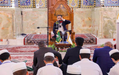طلبة مشروع أمير القراء الوطني تمتلئ أفئداتهم بالذكر في رحاب أبي الفضل العباس عليه السلام