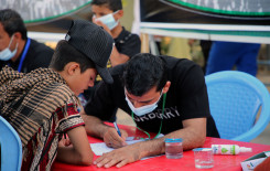 أكثر من 120 استاذًا يشاركون بمشروع تعليم القراءة الصحيحة للزائرين في بابل