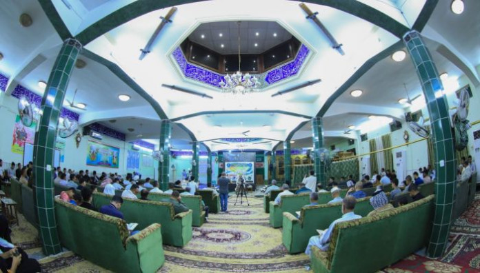 بمشاركة قرّاء من داخل العراق وخارجه فرع المعهد في الهندية يقيم محفلًا قرآنيًا