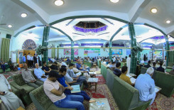 بمشاركة قرّاء من داخل العراق وخارجه فرع المعهد في الهندية يقيم محفلًا قرآنيًا