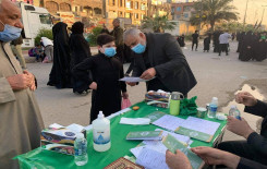 مشروع تعليم القراءة الصحيحة للزائرين يقدم خدماته في الزيارة الرجيبة