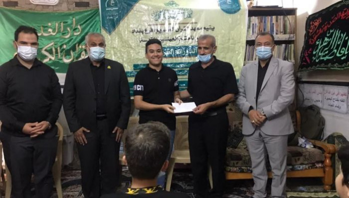 معهد القرآن الكريم فرع بغداد يكرم عددا من طلبته الحفاظ