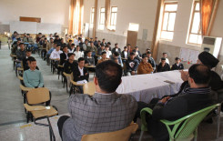 المجمع العلمي ينظم ندوة قرآنية بعنوان (محاربة الافكار العلمانية ودحضها من خلال القرآن والسنة) في قضاء الهندية