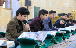 طلبة مشروع الحفظ يُحيون ذكرى استشهاد الإمام الكاظم -عليه السلام- بجلسة قرآنية