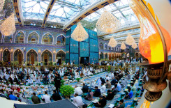 الصحن العباسي المطهر يشهد انطلاق فعاليات الختمة القرآنية الرمضانية المرتلة لعام 1443هـ