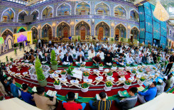 الصحن العباسي المطهر يشهد انطلاق فعاليات الختمة القرآنية الرمضانية المرتلة لعام 1443هـ