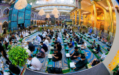 الصحن العباسي المطهر يشهد انطلاق فعاليات الختمة القرآنية الرمضانية المرتلة لعام 1443هـ