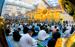 الصحن العباسي المطهر يشهد انطلاق فعاليات الختمة القرآنية الرمضانية المرتلة لعام 1443هـ