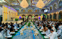 الصحن العباسي المطهر يشهد انطلاق فعاليات الختمة القرآنية الرمضانية المرتلة لعام 1443هـ