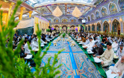 الصحن العباسي المطهر يشهد انطلاق فعاليات الختمة القرآنية الرمضانية المرتلة لعام 1443هـ