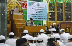 طلبة أمير القراء في ضيافة معهد القرآن الكريم / فرع الهندية