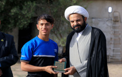 فرع بغداد ونادي العراق الرياضي يقيمان دورات قرآنية تعليمية للشباب