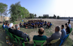 فرع بغداد ونادي العراق الرياضي يقيمان دورات قرآنية تعليمية للشباب