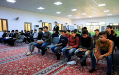 طلبة مشروع حفظ القرآن الكريم يشاركون في الاختبار المركزي بكربلاء المقدسة