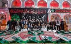 أكثر من 60 طالباً متقناً للقرآن الكريم يتخرجون من دورة نور الزهراء القرآنية وسط الصحن العباسي المطهر