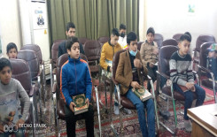 تزامنًا مع بدء العطلة الربيعية طلبة الحفظ يباشرون بدروسهم في بغداد