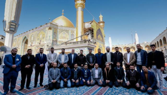 ضمن برنامجه التطويري معهد القرآن الكريم ينظّم زيارة إلى النجف الأشرف