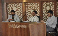 أمير القراء يطلق برنامجه الثقافي بمسابقة فرقية ودية بين طلبته ضمن فعاليات الأسبوع الأول من المشروع