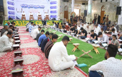 فرع بابل ومزار العلوية الشريفة يقيمان ختمة قرآنية رمضانية مرتلة بحضور جمع من المؤمنين