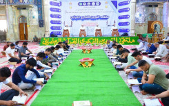 فرع بابل ومزار العلوية الشريفة يقيمان ختمة قرآنية رمضانية مرتلة بحضور جمع من المؤمنين